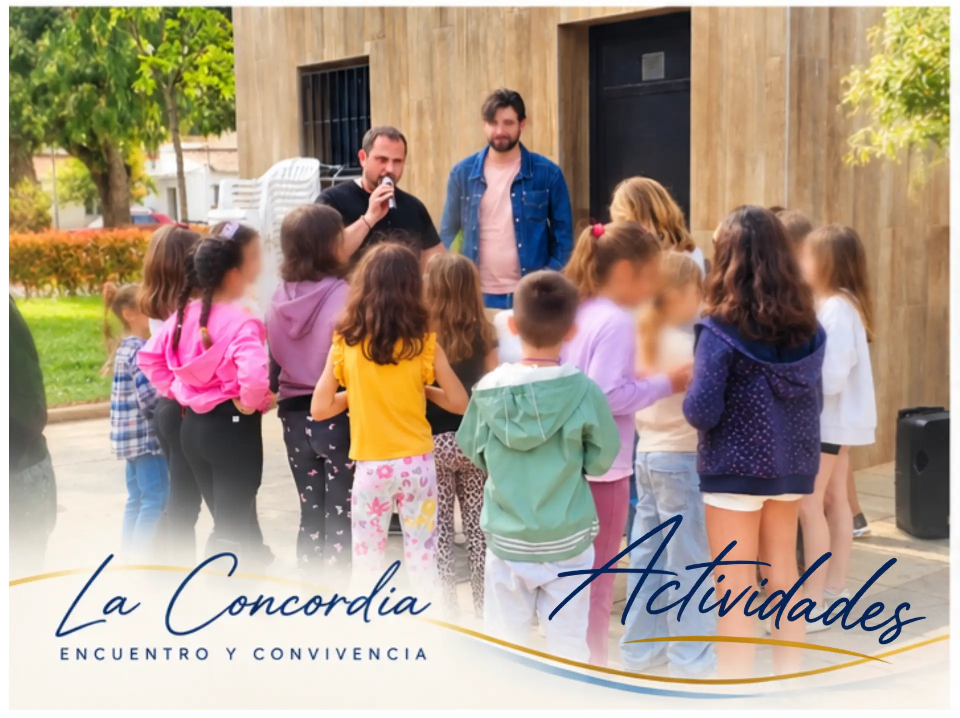 Actividades para niñas y niños en la Plaza de la Concordia.