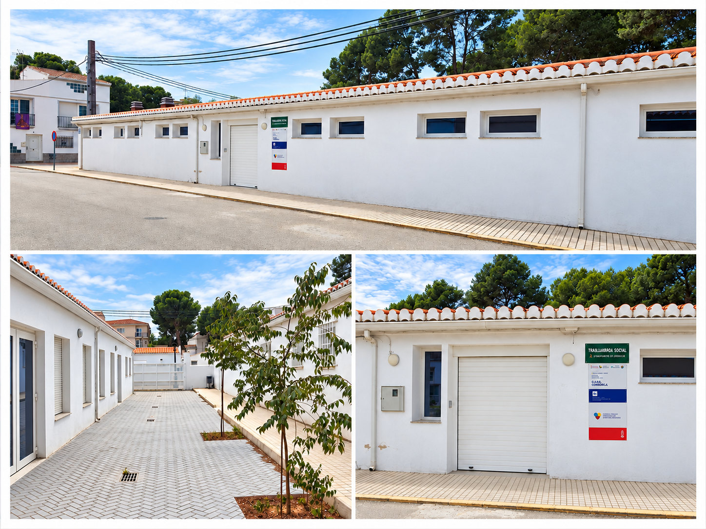Imágenes del espacio municipal de uso social de la calle Rey Don Jaime.