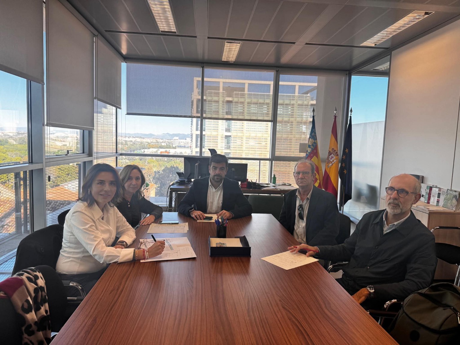 Reunión institucional para avanzar en la tramitación del futuro Centro de Día de Loriguilla.